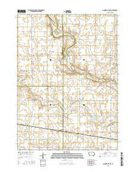 Gilmore City SW Iowa Current topographic map, 1:24000 scale, 7.5 X 7.5 Minute, Year 2015