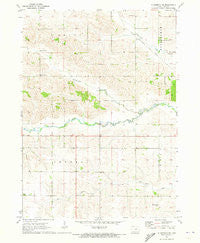 Gladbrook NE Iowa Historical topographic map, 1:24000 scale, 7.5 X 7.5 Minute, Year 1971