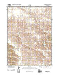 Gladbrook SE Iowa Historical topographic map, 1:24000 scale, 7.5 X 7.5 Minute, Year 2013
