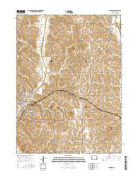 Glenwood Iowa Current topographic map, 1:24000 scale, 7.5 X 7.5 Minute, Year 2015