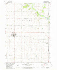 Glidden Iowa Historical topographic map, 1:24000 scale, 7.5 X 7.5 Minute, Year 1980