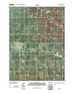 Glidden Iowa Historical topographic map, 1:24000 scale, 7.5 X 7.5 Minute, Year 2010