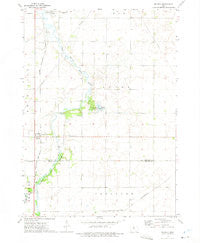 Goodell Iowa Historical topographic map, 1:24000 scale, 7.5 X 7.5 Minute, Year 1972