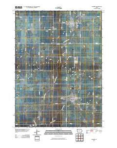 Gowrie Iowa Historical topographic map, 1:24000 scale, 7.5 X 7.5 Minute, Year 2010