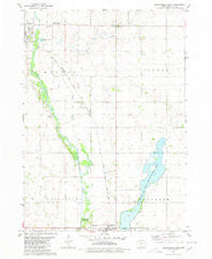 Graettinger East Iowa Historical topographic map, 1:24000 scale, 7.5 X 7.5 Minute, Year 1980
