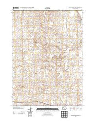 Graettinger West Iowa Historical topographic map, 1:24000 scale, 7.5 X 7.5 Minute, Year 2013