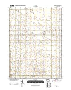 Grafton Iowa Historical topographic map, 1:24000 scale, 7.5 X 7.5 Minute, Year 2013