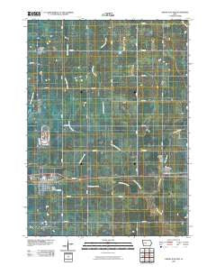 Grand Junction Iowa Historical topographic map, 1:24000 scale, 7.5 X 7.5 Minute, Year 2010