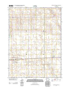 Grand Junction Iowa Historical topographic map, 1:24000 scale, 7.5 X 7.5 Minute, Year 2013