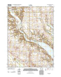 Granger Iowa Historical topographic map, 1:24000 scale, 7.5 X 7.5 Minute, Year 2013