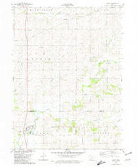 Grant Iowa Historical topographic map, 1:24000 scale, 7.5 X 7.5 Minute, Year 1980