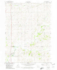Grant Iowa Historical topographic map, 1:24000 scale, 7.5 X 7.5 Minute, Year 1980