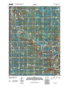 Grant City Iowa Historical topographic map, 1:24000 scale, 7.5 X 7.5 Minute, Year 2010