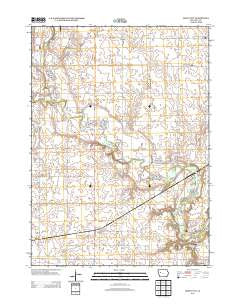 Grant City Iowa Historical topographic map, 1:24000 scale, 7.5 X 7.5 Minute, Year 2013