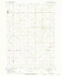 Granville East Iowa Historical topographic map, 1:24000 scale, 7.5 X 7.5 Minute, Year 1969