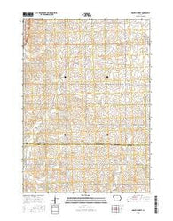 Granville West Iowa Current topographic map, 1:24000 scale, 7.5 X 7.5 Minute, Year 2015