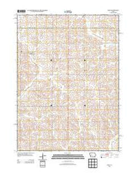 Gray Iowa Historical topographic map, 1:24000 scale, 7.5 X 7.5 Minute, Year 2013