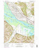 Green Island Iowa Historical topographic map, 1:24000 scale, 7.5 X 7.5 Minute, Year 1953
