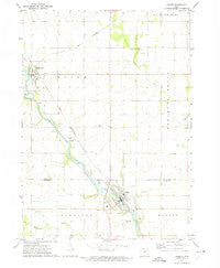 Greene Iowa Historical topographic map, 1:24000 scale, 7.5 X 7.5 Minute, Year 1972