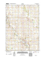 Greene Iowa Historical topographic map, 1:24000 scale, 7.5 X 7.5 Minute, Year 2013