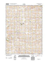 Greenfield Iowa Historical topographic map, 1:24000 scale, 7.5 X 7.5 Minute, Year 2013