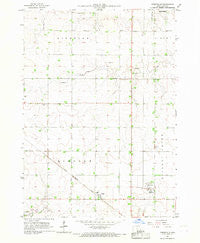 Greenville Iowa Historical topographic map, 1:24000 scale, 7.5 X 7.5 Minute, Year 1966