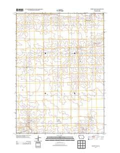 Greenville Iowa Historical topographic map, 1:24000 scale, 7.5 X 7.5 Minute, Year 2013