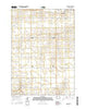 Greenville Iowa Current topographic map, 1:24000 scale, 7.5 X 7.5 Minute, Year 2015
