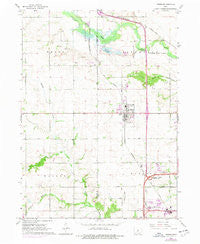 Grimes Iowa Historical topographic map, 1:24000 scale, 7.5 X 7.5 Minute, Year 1965