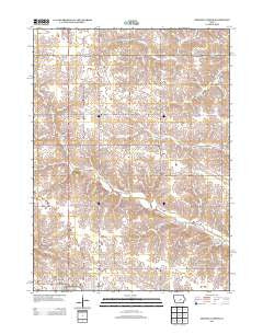 Grinnell North Iowa Historical topographic map, 1:24000 scale, 7.5 X 7.5 Minute, Year 2013