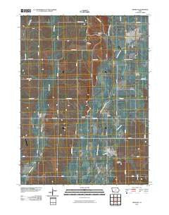 Griswold Iowa Historical topographic map, 1:24000 scale, 7.5 X 7.5 Minute, Year 2010