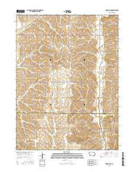 Griswold NE Iowa Current topographic map, 1:24000 scale, 7.5 X 7.5 Minute, Year 2015