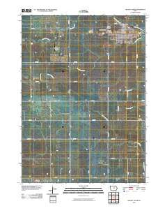 Grundy Center Iowa Historical topographic map, 1:24000 scale, 7.5 X 7.5 Minute, Year 2010