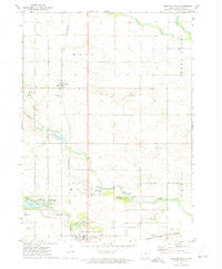 Hampton North Iowa Historical topographic map, 1:24000 scale, 7.5 X 7.5 Minute, Year 1972