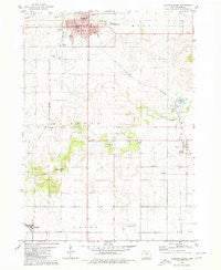 Hampton South Iowa Historical topographic map, 1:24000 scale, 7.5 X 7.5 Minute, Year 1979