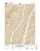 Hard Scratch Iowa Current topographic map, 1:24000 scale, 7.5 X 7.5 Minute, Year 2015