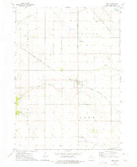 Hardy Iowa Historical topographic map, 1:24000 scale, 7.5 X 7.5 Minute, Year 1972