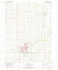 Harlan Iowa Historical topographic map, 1:24000 scale, 7.5 X 7.5 Minute, Year 1978