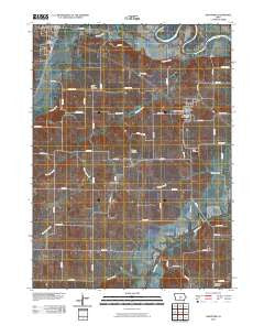 Hartford Iowa Historical topographic map, 1:24000 scale, 7.5 X 7.5 Minute, Year 2010