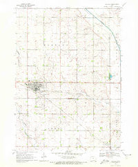 Hartley Iowa Historical topographic map, 1:24000 scale, 7.5 X 7.5 Minute, Year 1970