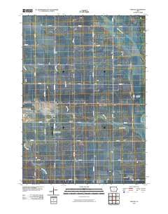 Hartley Iowa Historical topographic map, 1:24000 scale, 7.5 X 7.5 Minute, Year 2010