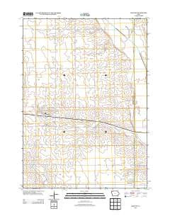Hartley Iowa Historical topographic map, 1:24000 scale, 7.5 X 7.5 Minute, Year 2013