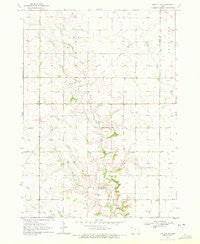Hartley SW Iowa Historical topographic map, 1:24000 scale, 7.5 X 7.5 Minute, Year 1970