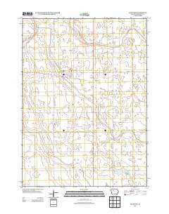 Havelock Iowa Historical topographic map, 1:24000 scale, 7.5 X 7.5 Minute, Year 2013