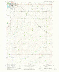 Hawarden South Iowa Historical topographic map, 1:24000 scale, 7.5 X 7.5 Minute, Year 1969