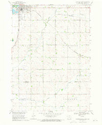 Hawarden South Iowa Historical topographic map, 1:24000 scale, 7.5 X 7.5 Minute, Year 1969