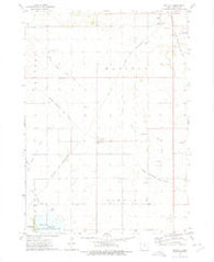 Hayfield Iowa Historical topographic map, 1:24000 scale, 7.5 X 7.5 Minute, Year 1972