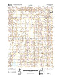 Hayfield Iowa Historical topographic map, 1:24000 scale, 7.5 X 7.5 Minute, Year 2013