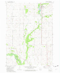 Hazleton Iowa Historical topographic map, 1:24000 scale, 7.5 X 7.5 Minute, Year 1981