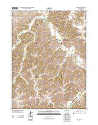Hiteman Iowa Historical topographic map, 1:24000 scale, 7.5 X 7.5 Minute, Year 2013